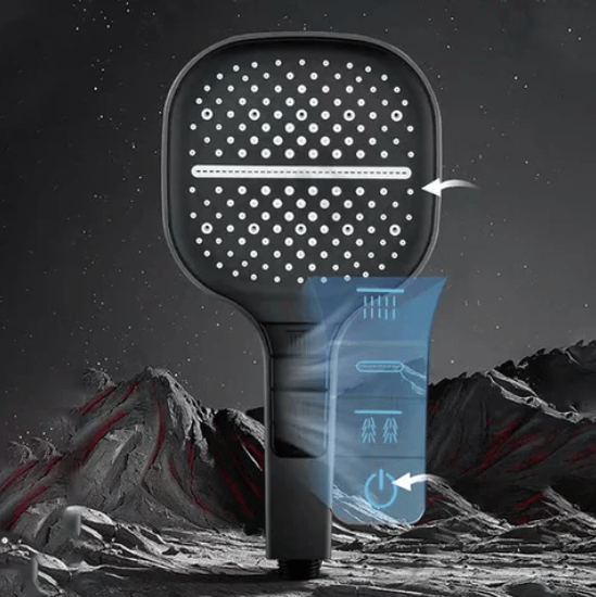 Luxurieller Duschkopf mit 7 Einstellungen – HydraLux