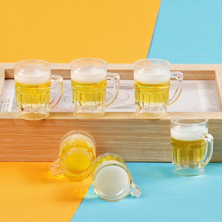 30 Stück Mini-Biergläser aus Harz – MiniBierSet Oktoberfest 2025