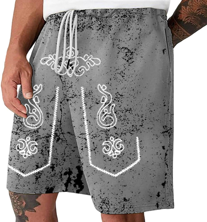 Herren-Shorts mit Used-Look & Oktoberfest-Print – SeppShorts Oktoberfest 2025