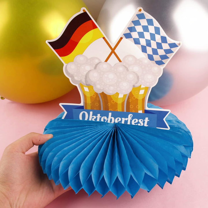 Waben-Tischdeko im 3er-Set – FestFreude Oktoberfest 2025