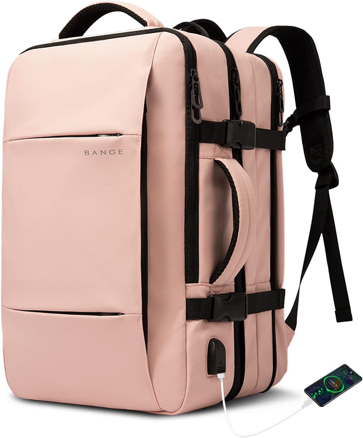 Erweiterbarer 26–45L Wasserdichter Reiserucksack mit Laptopfach & Duffle-Option