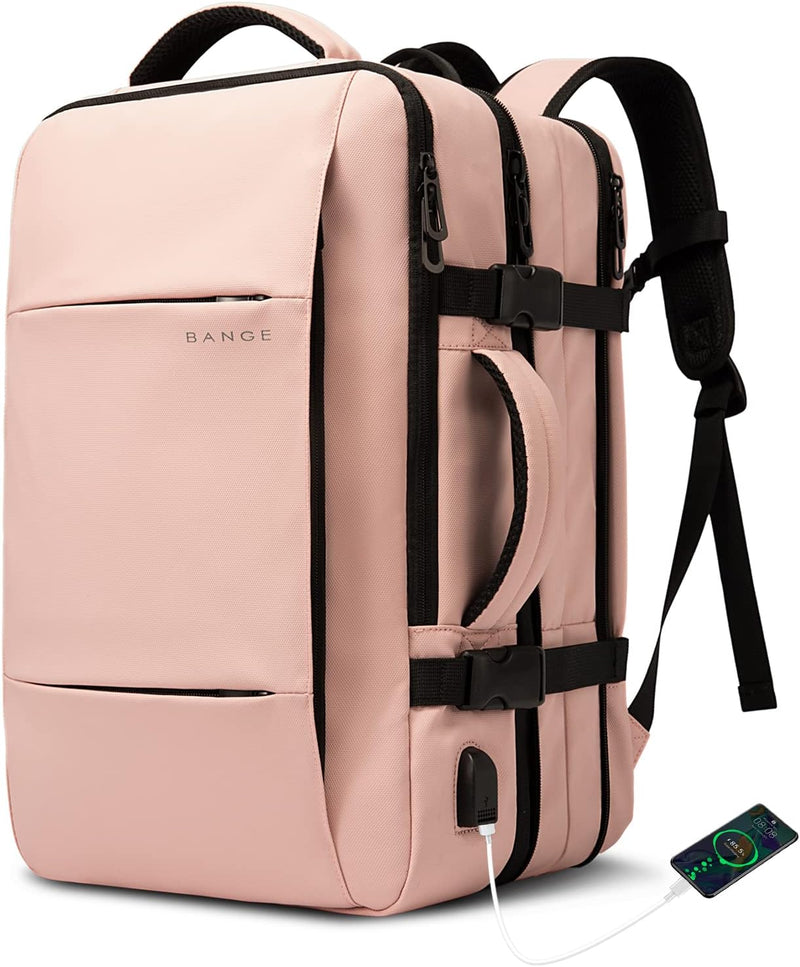 Erweiterbarer 26–45L Wasserdichter Reiserucksack mit Laptopfach & Duffle-Option