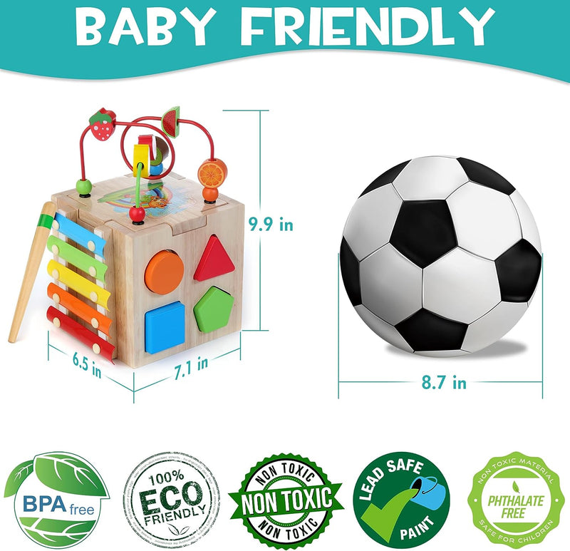 8-in-1 Montessori Spielwürfel – Cubbi