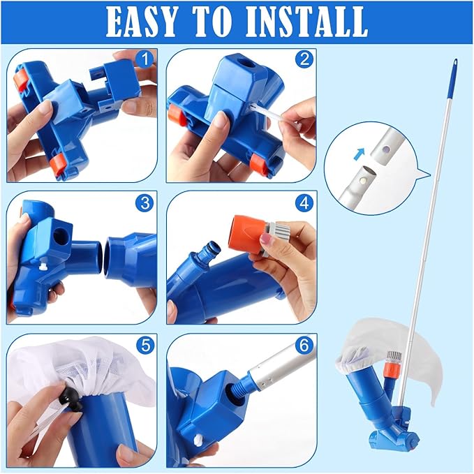 Manueller Poolstaubsauger – AquaSweep