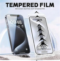 3-in-1 iPhone Bildschirmschutz - iShield Datenschutz