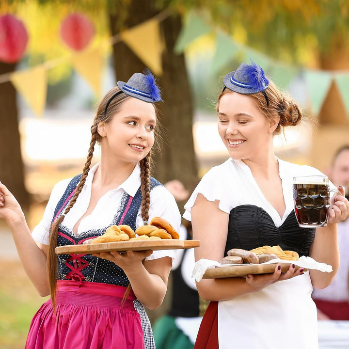 Mini-Trachtenhüte im 3er-Set – WiesnCharme Oktoberfest 2025