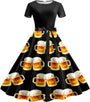 Bierkrug-Kleid mit Taillenband – Lena Oktoberfest 2025