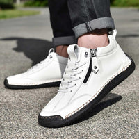 Leder Mid-Top Sneakerboots – Andreas Oktoberfest 2025