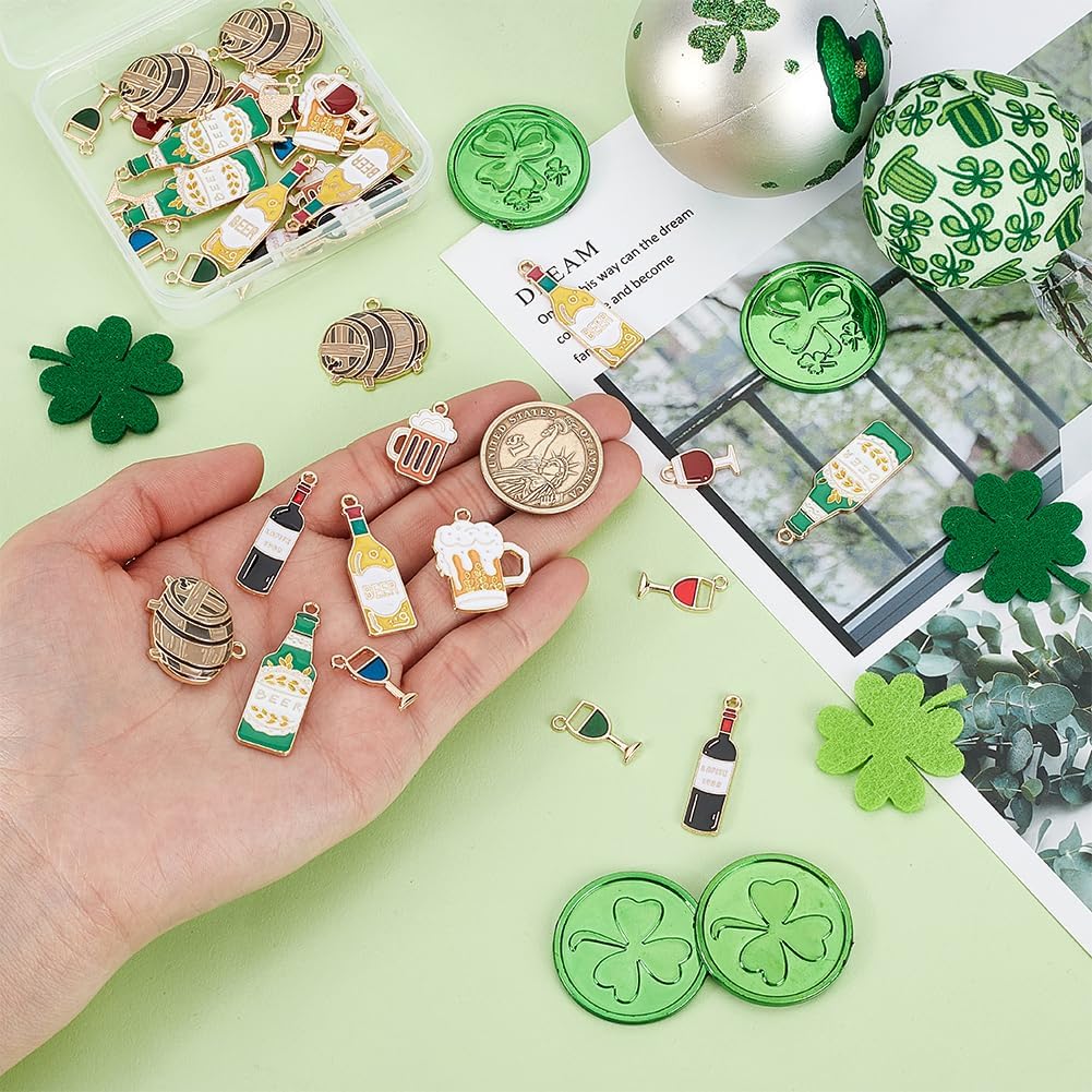 Bier & Wein Charm Anhänger (40er-Set) – FestGenuss Oktoberfest 2025