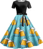Bierkrug-Kleid mit Taillenband – Lena Oktoberfest 2025