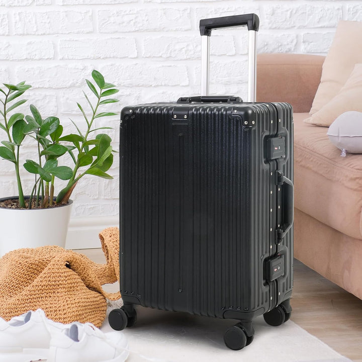 Aluminium-Rahmen Handgepäck mit TSA-Schloss und leisen Rollen