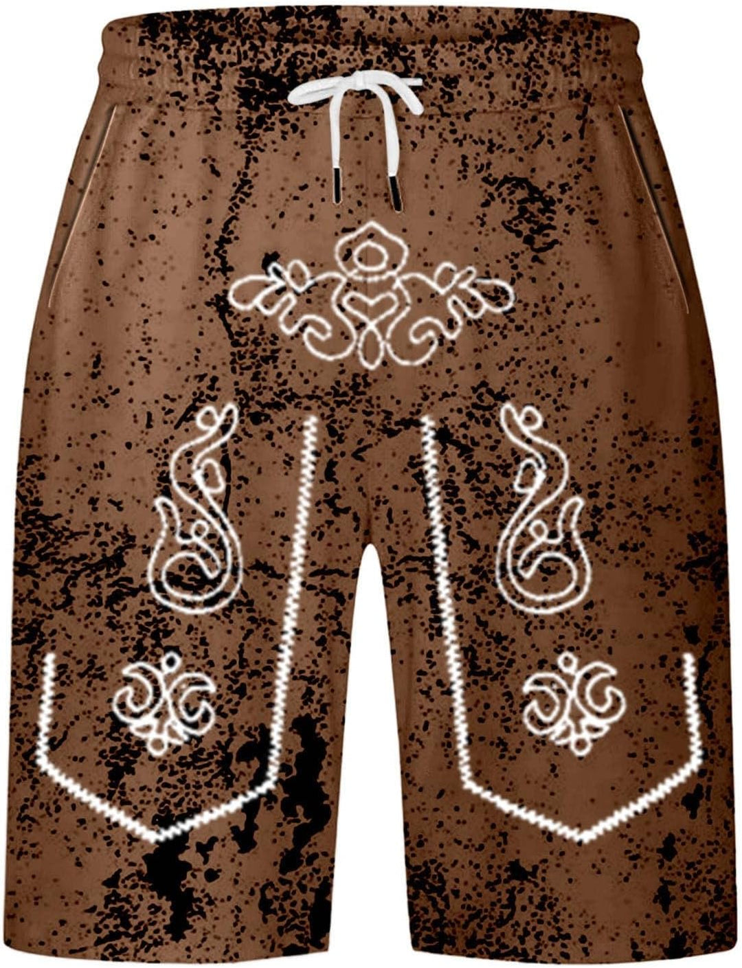 Herren-Shorts mit Used-Look & Oktoberfest-Print – SeppShorts Oktoberfest 2025