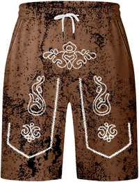 Herren-Shorts mit Used-Look & Oktoberfest-Print – SeppShorts Oktoberfest 2025