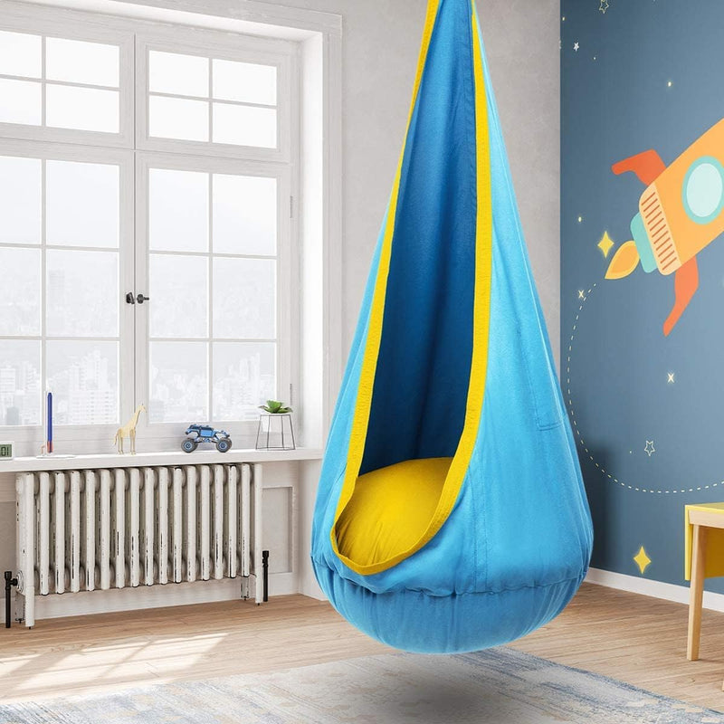 Schwebesitz-Hängesack für Kinder ab 6 Jahren – Outdoor & Indoor geeignet