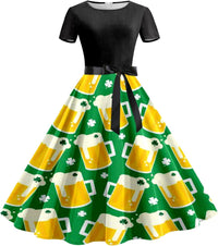 Bierkrug-Kleid mit Taillenband – Lena Oktoberfest 2025