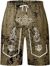 Herren-Shorts mit Used-Look & Oktoberfest-Print – SeppShorts Oktoberfest 2025