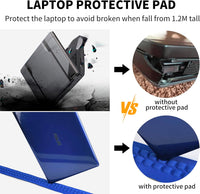 Wasserdichter Reise-Laptoprucksack mit USB-Anschluss und organisierter Aufbewahrung