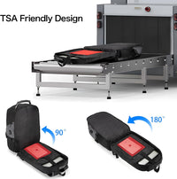 Wasserdichter Anti-Diebstahl Laptop- & Reiserucksack mit USB-Anschluss – 17,3"