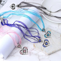 Edelweiß Schmuckset mit Herzanhänger – HerzGlanz Oktoberfest 2025