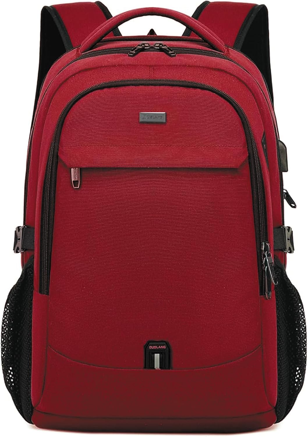 Wasserdichter Reise-Laptoprucksack mit USB-Anschluss und organisierter Aufbewahrung