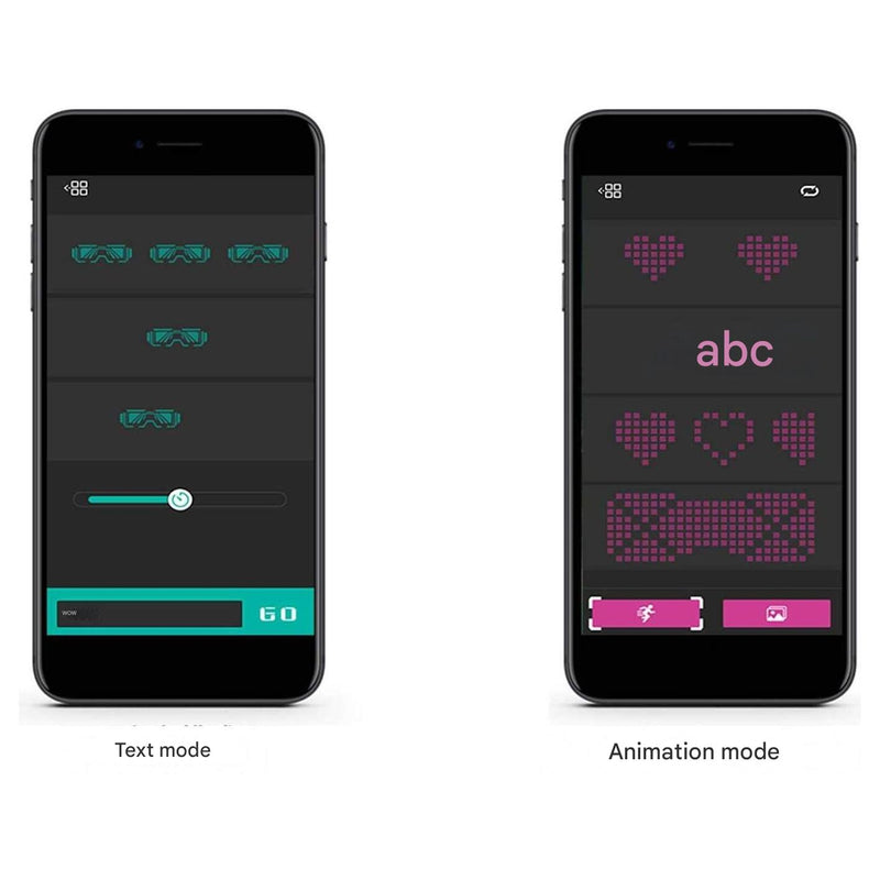 App-programmierbare LED-Partybrille - GlowBeat