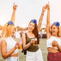 Mini-Trachtenhüte im 3er-Set – WiesnCharme Oktoberfest 2025