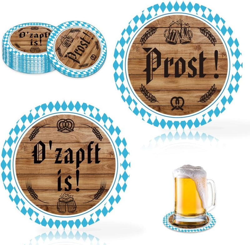 Bierdeckel (48er-Set) – BayernDeckel Oktoberfest 2025