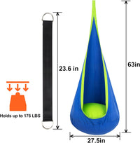 Kinder-Hängesessel mit Luftkissen für drinnen & draußen