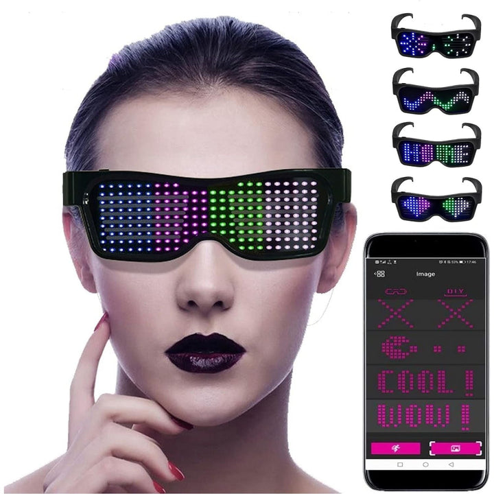 App-programmierbare LED-Partybrille - GlowBeat