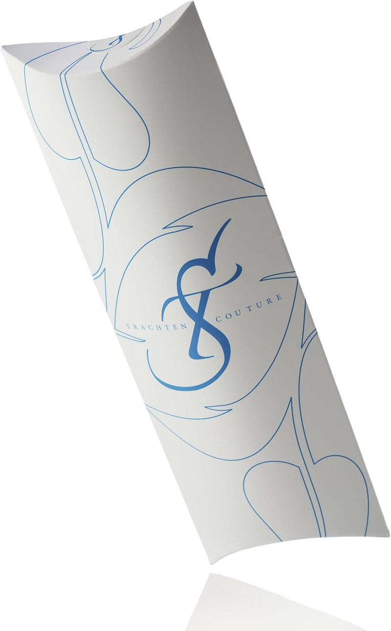 Edelweiß Herzcollier mit Strass – WiesnNacht Oktoberfest 2025