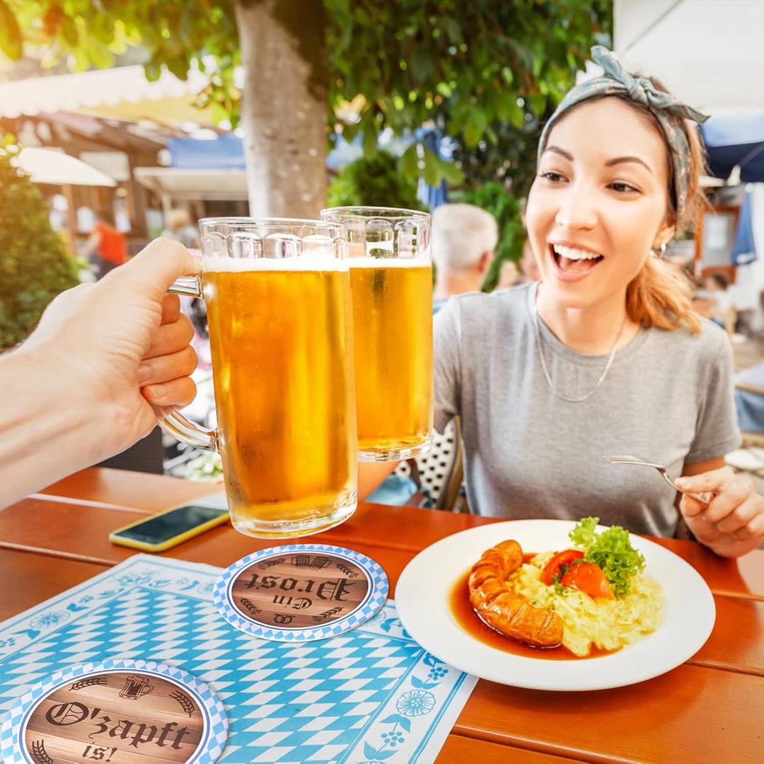 Bierdeckel im 48er-Set – ProstZeit Oktoberfest 2025