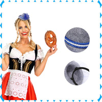 Mini-Trachtenhüte im 3er-Set – WiesnCharme Oktoberfest 2025