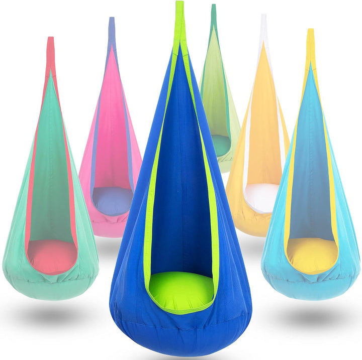 Kinder-Hängesessel mit Luftkissen für drinnen & draußen