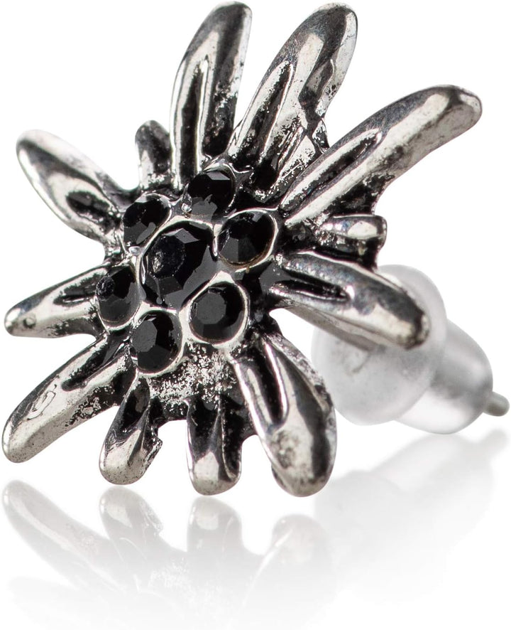 Edelweiß Ohrstecker – BergFlamme Oktoberfest 2025