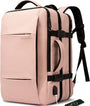 Erweiterbarer 26–45L Wasserdichter Reiserucksack mit Laptopfach & Duffle-Option