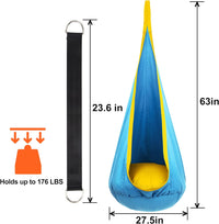 Kinder-Hängesessel mit Luftkissen für drinnen & draußen