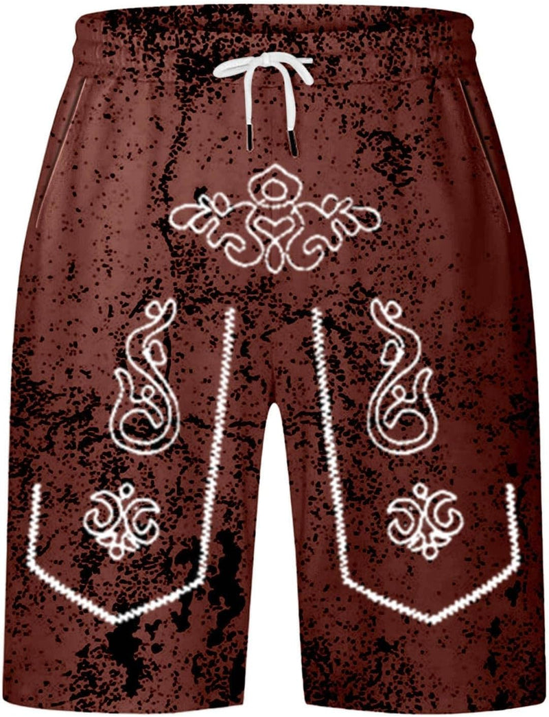 Herren-Shorts mit Used-Look & Oktoberfest-Print – SeppShorts Oktoberfest 2025