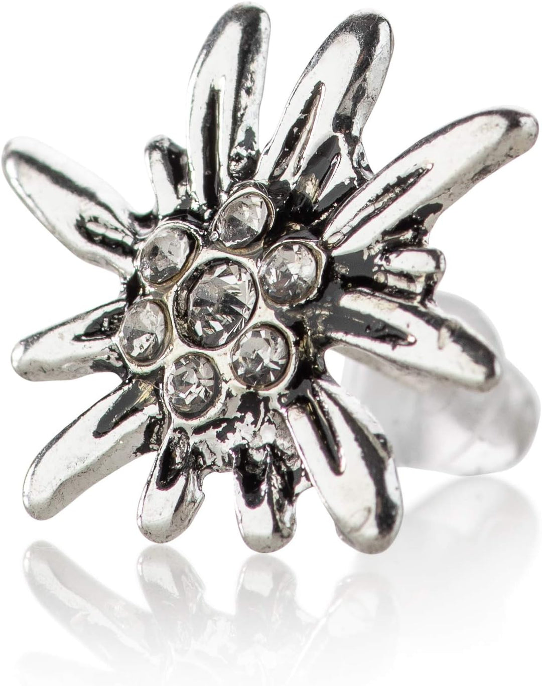 Edelweiß Ohrstecker – BergFlamme Oktoberfest 2025