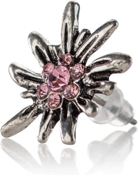 Edelweiß Ohrstecker – BergFlamme Oktoberfest 2025