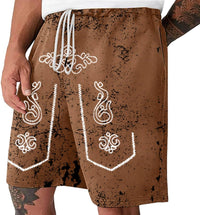 Herren-Shorts mit Used-Look & Oktoberfest-Print – SeppShorts Oktoberfest 2025