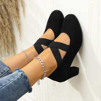 Samt Pumps mit Kreuzband – Theresa Oktoberfest 2025