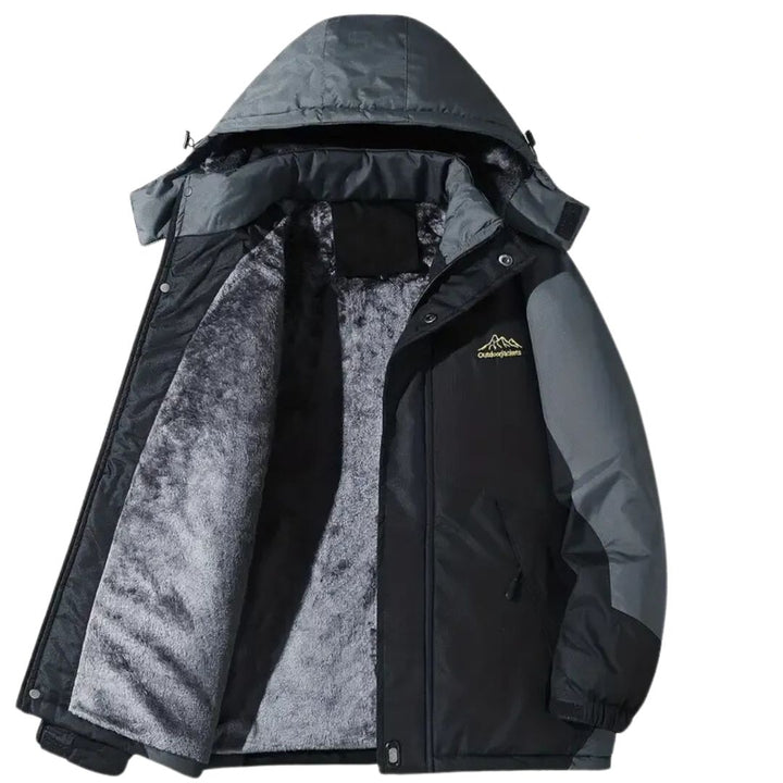 Herren-Winter-Outdoorjacke mit Kapuze – Roderik