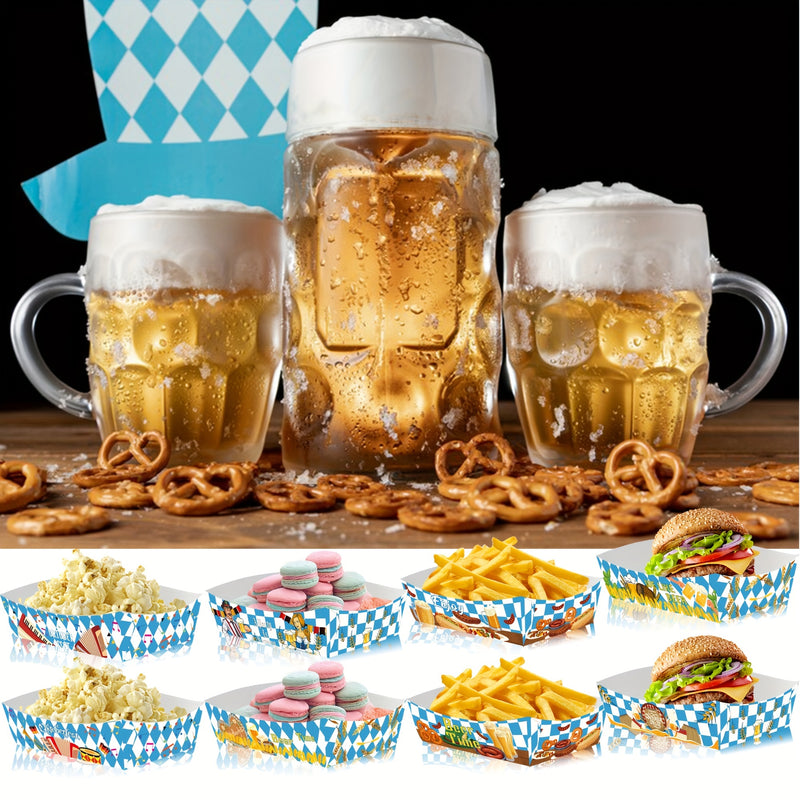 Oktoberfest Papier Snackschalen Set (2×24 Stück) – WiesnSnack Oktoberfest 2025