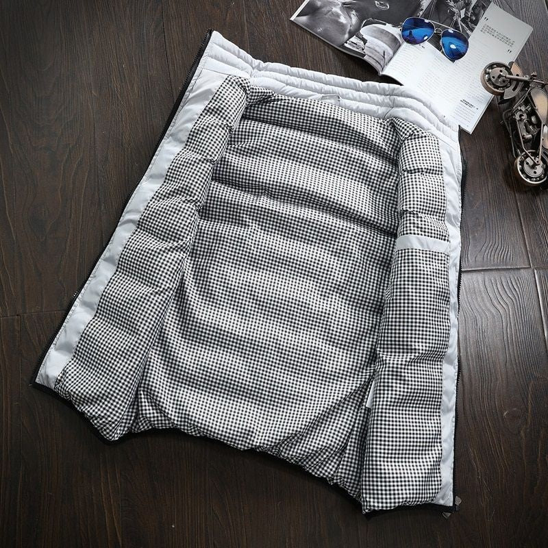 Wasserabweisende & Gefütterte Herren-Weste mit Stehkragen – Henrik Herbstedition