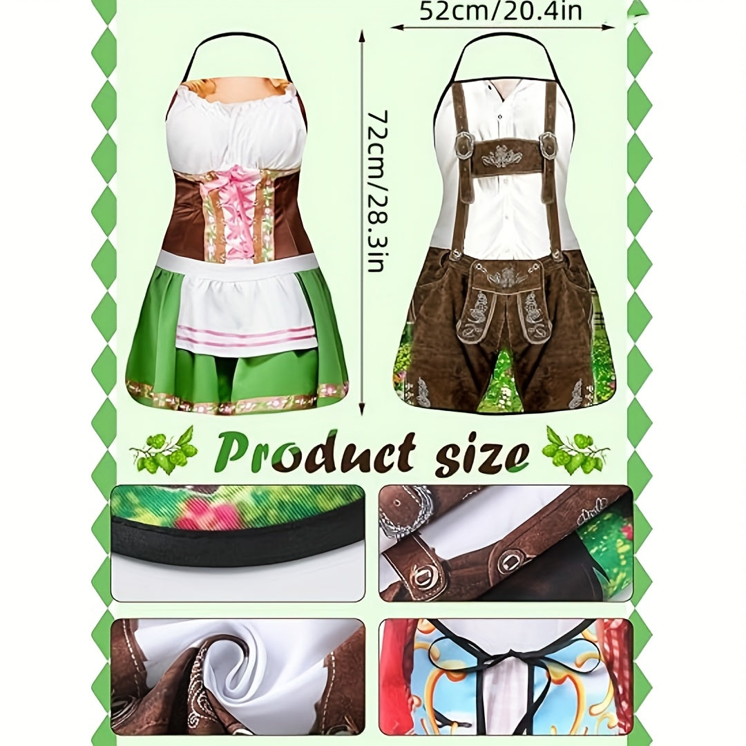 Schürzen Set 4-teilig – WiesnSpaß Oktoberfest 2025