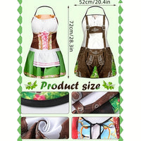 Schürzen Set 4-teilig – WiesnSpaß Oktoberfest 2025