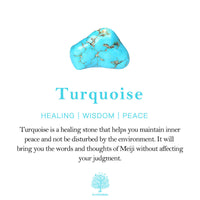 Türkisfarbener Heilstein, beruhigend, Weisheit, Frieden, spirituelle Bedeutung, Edelstein.