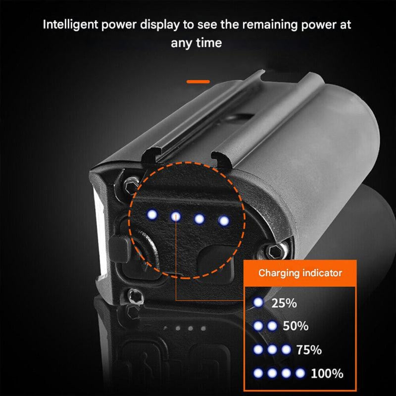 Superhelles 180° Fahrradlicht mit integriertem Akku – Luminor