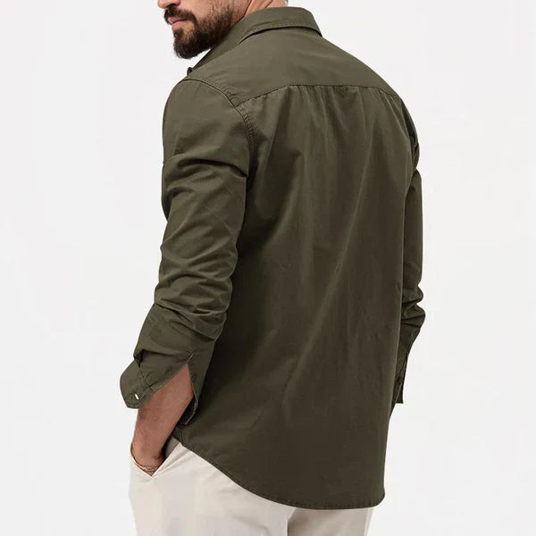 Stylische Herren Cargo Hemd - Tobias