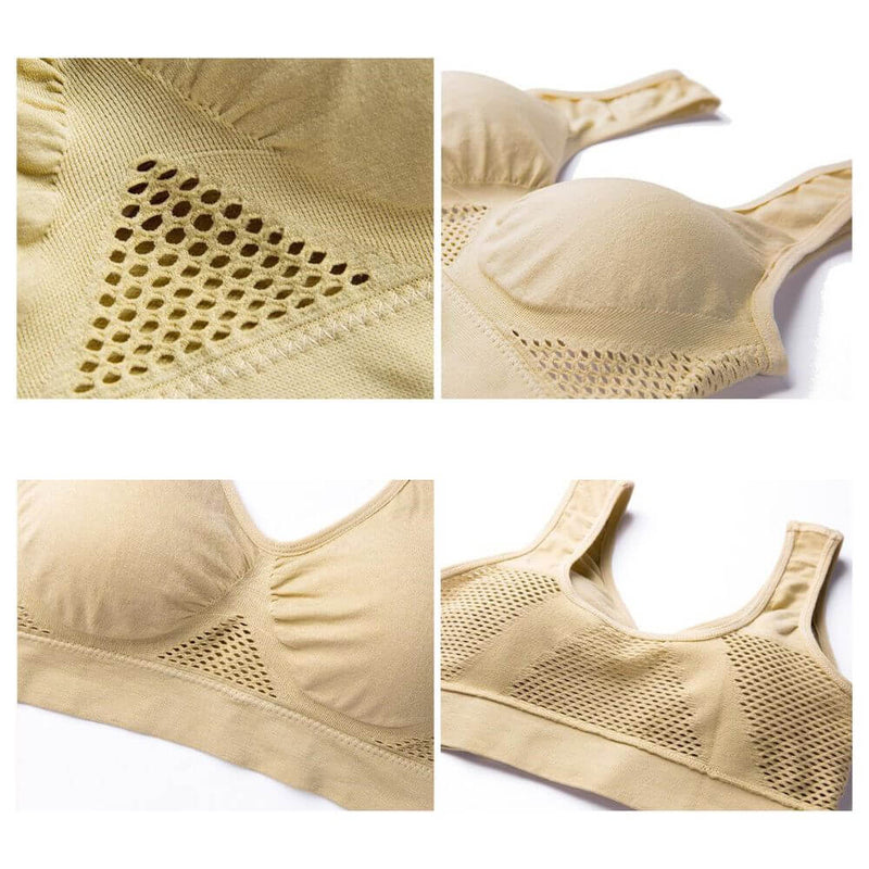 Atmungsaktiver Mesh-Sport-BH – Sofia